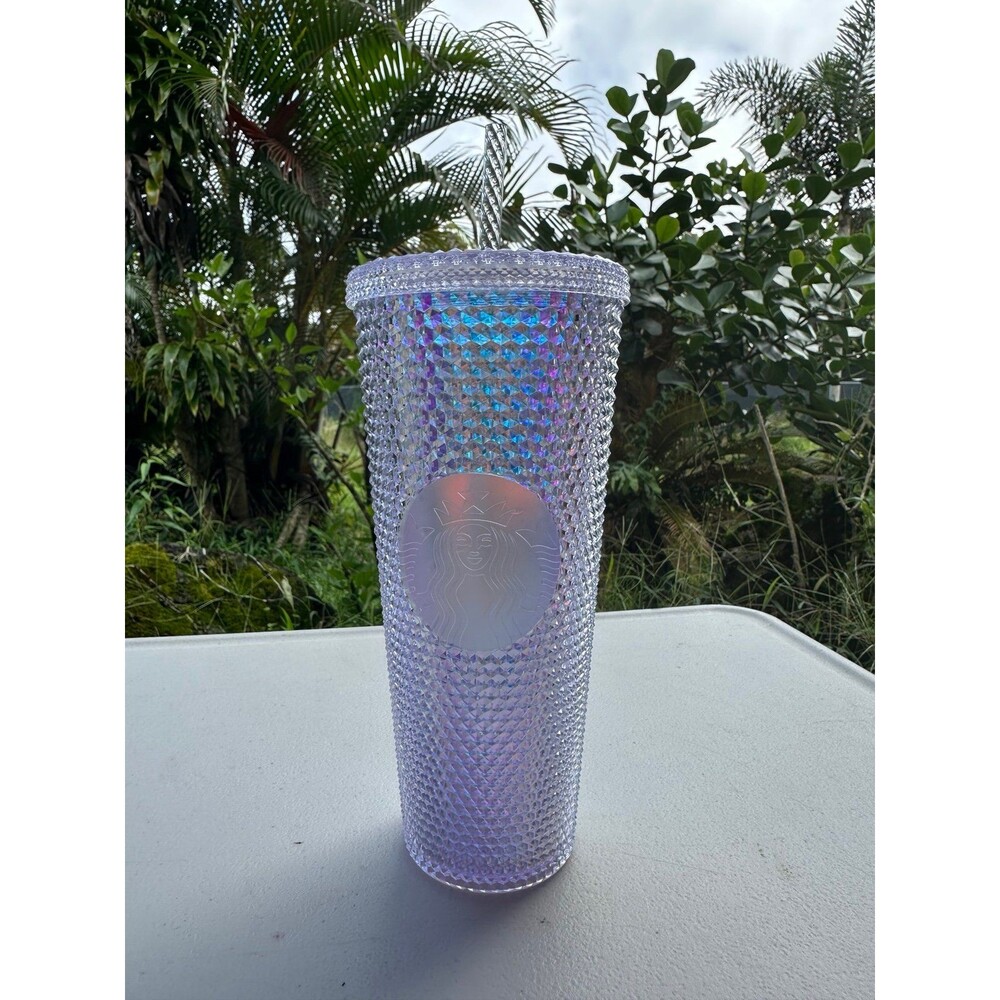 NWT Starbucks Unicorn Iridescent Studded Doubled Wall Cold Cup Venti Tumbler